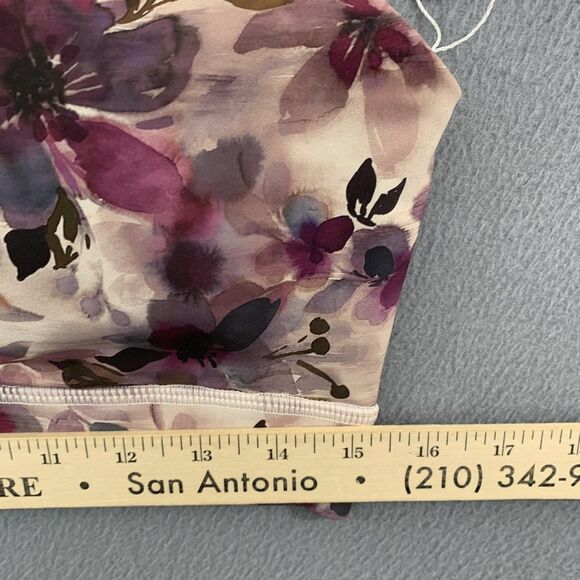 LINC Flawless Support Bra Womens Large Winter Jasmine Floral Adjustable MSRP $48 - Picture 6 of 13